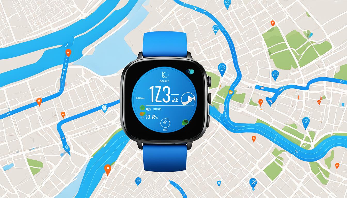 smart watch with gps tracking